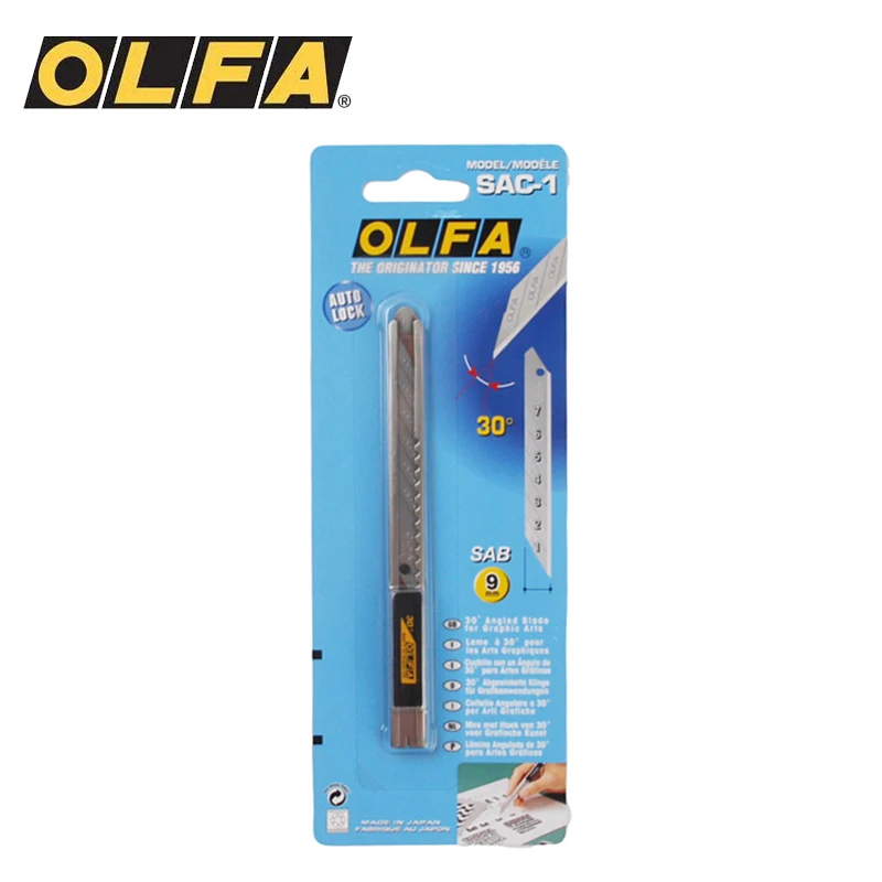 OLFA SAC-1(141B) 9mm 30 Degree - Woodworking Wallpaper 评论和价格