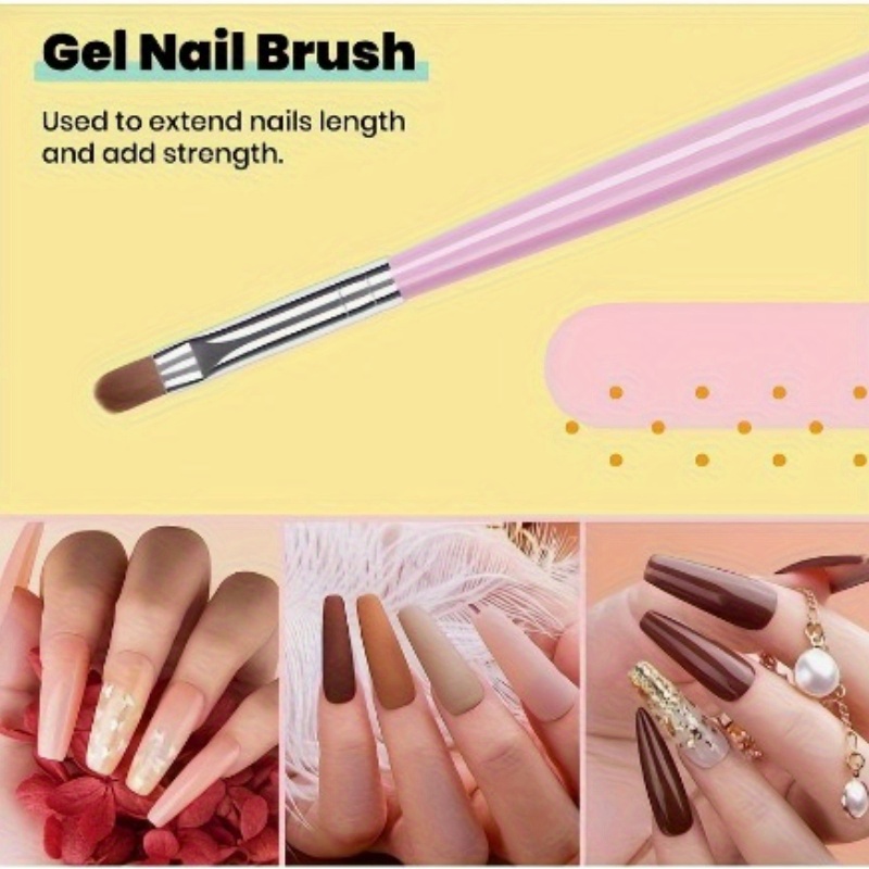 6pcs Nails Art Brushes Set Man - Wood Chisel Set 评论和价格