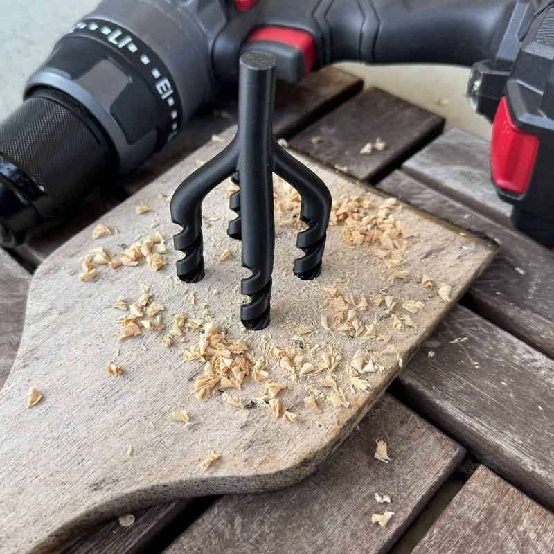 Plastic Four Prank Drill Bit T - Woodworking Jokes 评论和价格