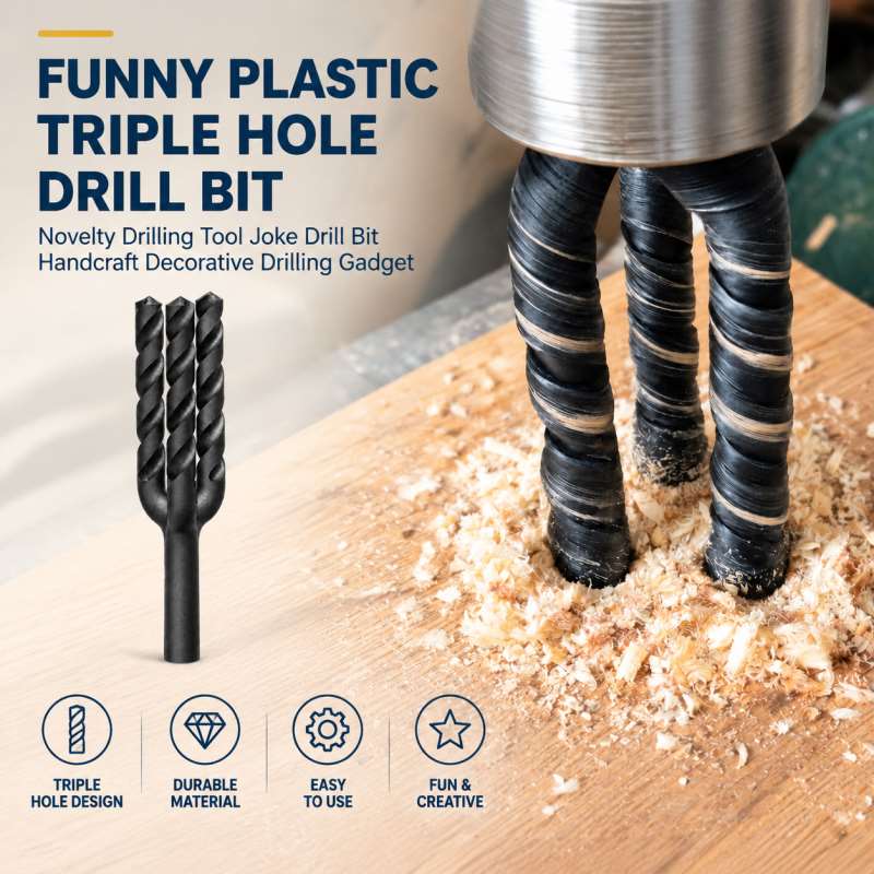 Funny Plastic Triple Hole Dril - Woodworking Jokes 评论和价格